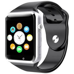 Smart Watch Black W08 With Gsm Slot And Bluetooth Connectivity For Ios And Android Smart Phones 