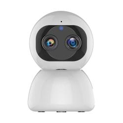 Wifi Security Camera Dual Lens Indoor Surveillance Ip Camera 1080