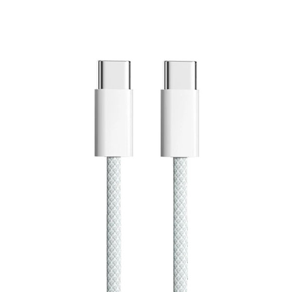 Iphone 17 Pro Max 60w Type C To C Pd Fast Charging Nylon Cable (1m)