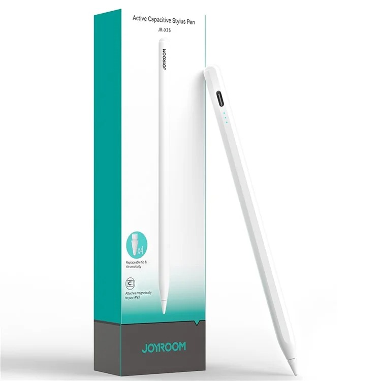 Joyroom Jr-x15 Fast Charge Active Capacitive Stylus Pen For Ipad Tablets