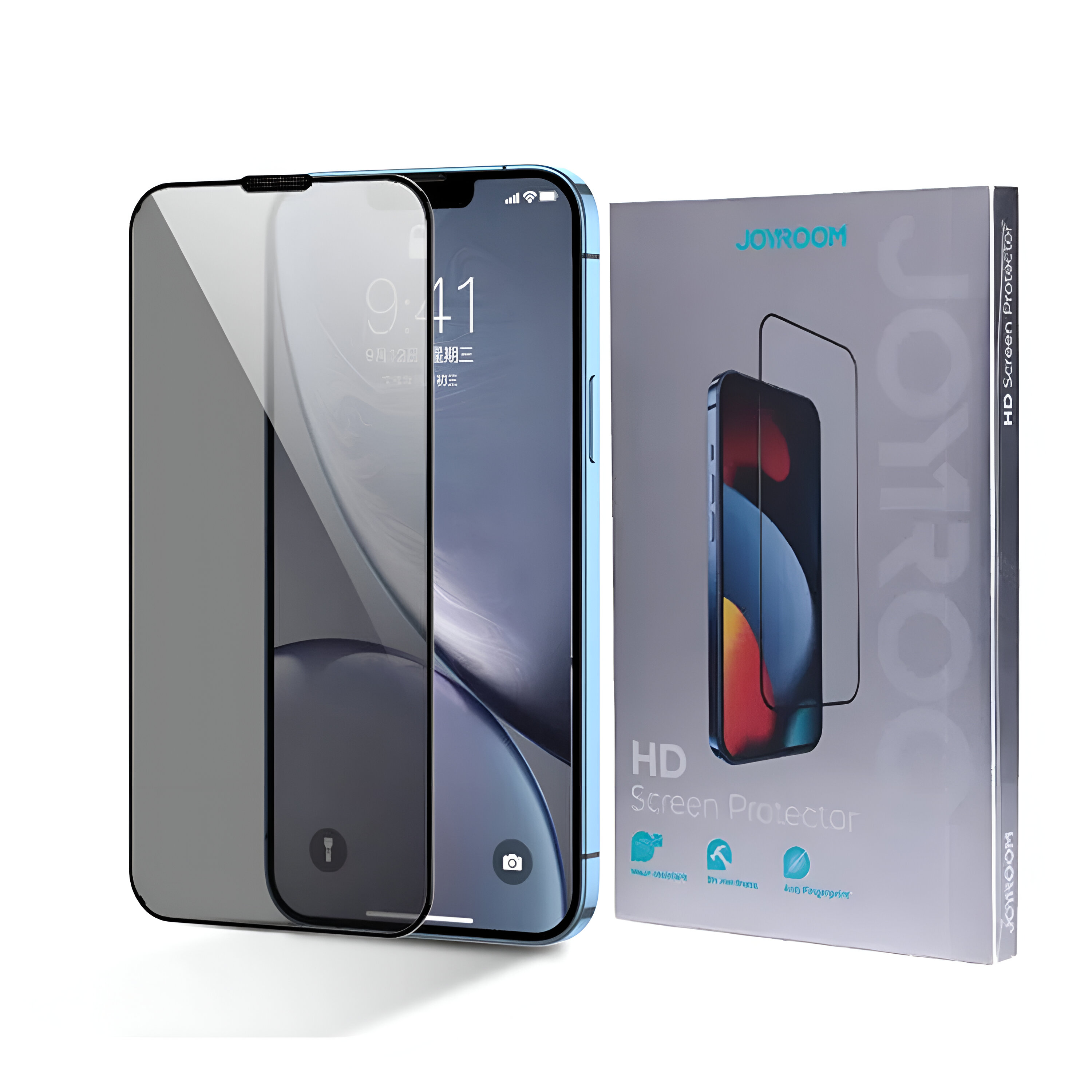 Joyroom Jr-z24 Full Cover Glass Protector For Ip15 Pro Max-6.7 Inch