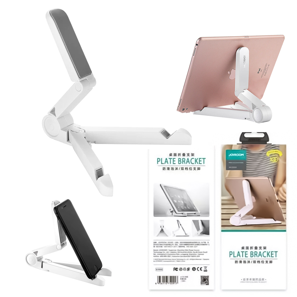 Joyroom Zs120 Desktop Tab Holder Foldable Bracket White