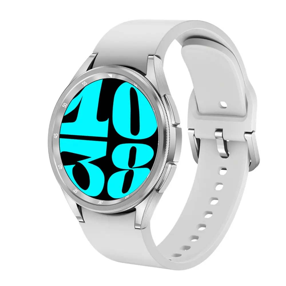 Js Smart Watch 6 Classic 1.39 Inch Sport Smart Watch Nfc Ip67 Silver