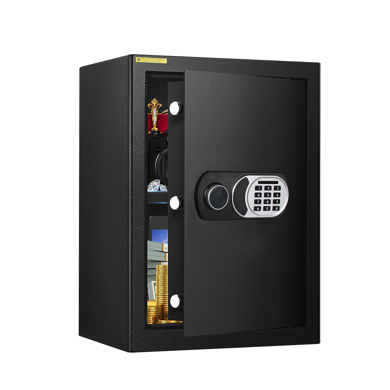 Speedx Sp-sf102 Steel Security Safe Lock With Fingerprint & Password Type C Emergency Power Unlock