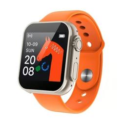 D20 Ultra Smart Watch Heart Rate Blood Pressure Oxygen Reloj Intelligent Smart Bracelet Orange