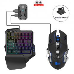 Gaming Wireless Bluetooth 5 In 1 Combo Keyboard And Mouse