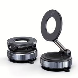 K007 Magnetic 360Â° Magnetic Car Phone Holder With Strong Suction Base