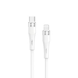 Speed-x Sx-d22l 27w Usb-c To Lightning Silicone Fast Charging Cable 1m
