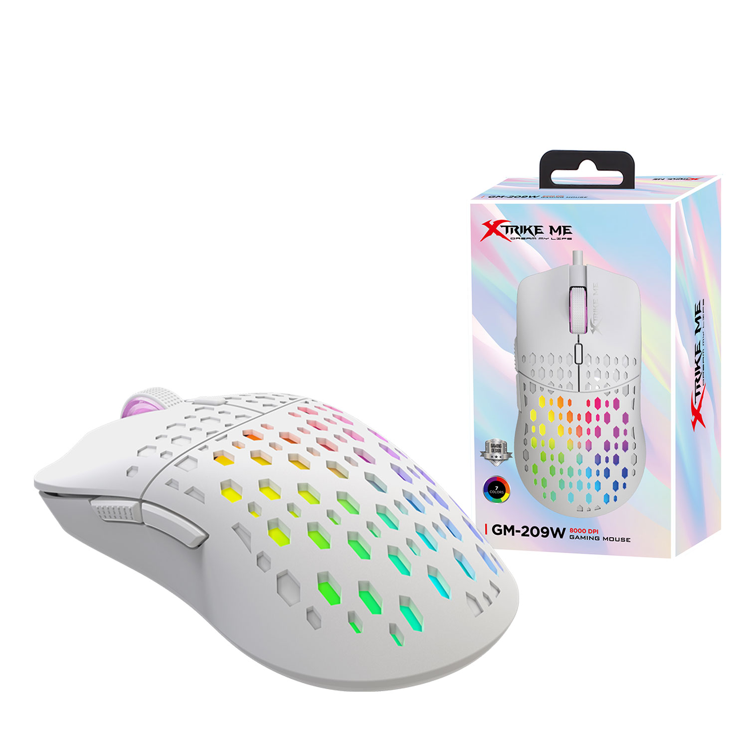 Xtrike Me Gm209w Rgb Gaming Mouse